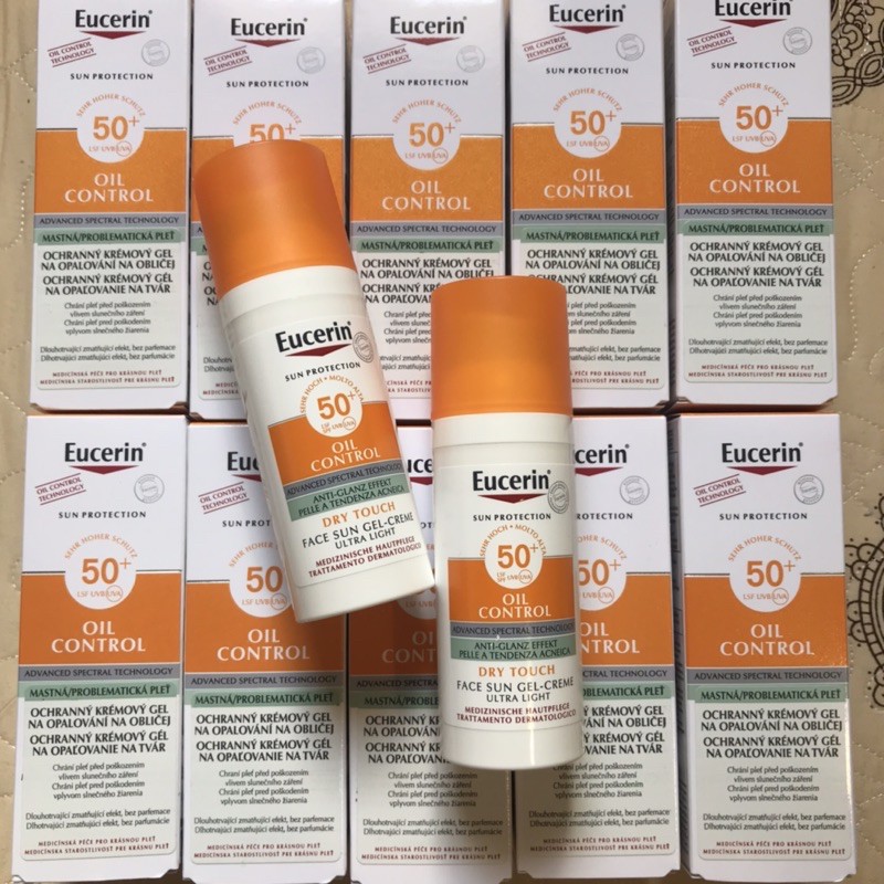 [Có bill] Kem chống nắng Eucerin OIL CONTROL SPF 50+ đủ size