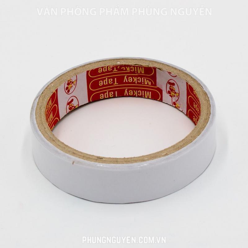 Băng dính 2 mặt 2cm băng dính thủ công loại mỏng dành cho học sinh ANKICO