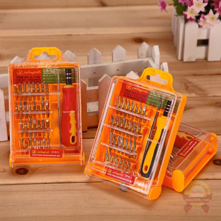 Bộ tua vít 32 món đa năng dụng cụ sửa chữa mở điện thoại laptop đồ điện tử