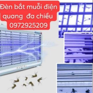 Đèn bắt muỗi điện quang thông minh thế hệ mới bắt muỗi đa chiều rất hiệu quả.