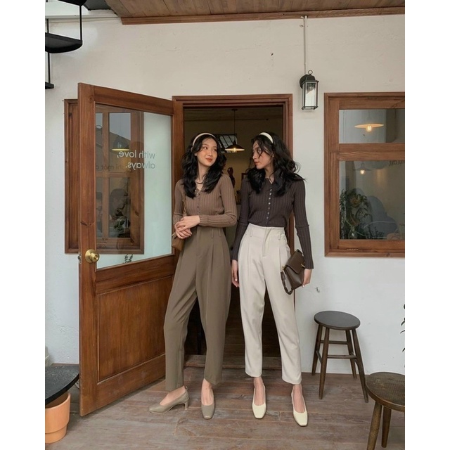 Quần vải baggy QC mã 602 chuẩn YZ