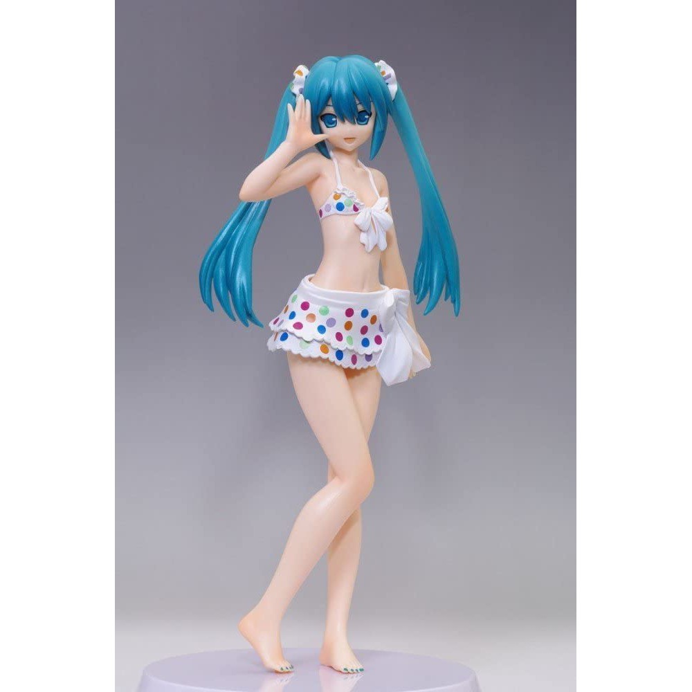 Mô Hình Figure Chính Hãng Anime Hatsune Miku -Project Diva- F - PM Figure - Swimsuit ver., SEGA, chính hãng Nhật Bản