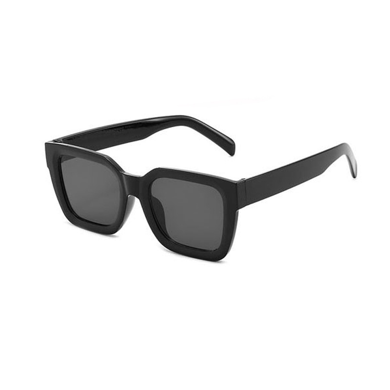 Kính mát Samjune MN5229 gọng vuông màu gradient chống tia UV400 sang trọng retro chất lượng cao vintage cho nữ