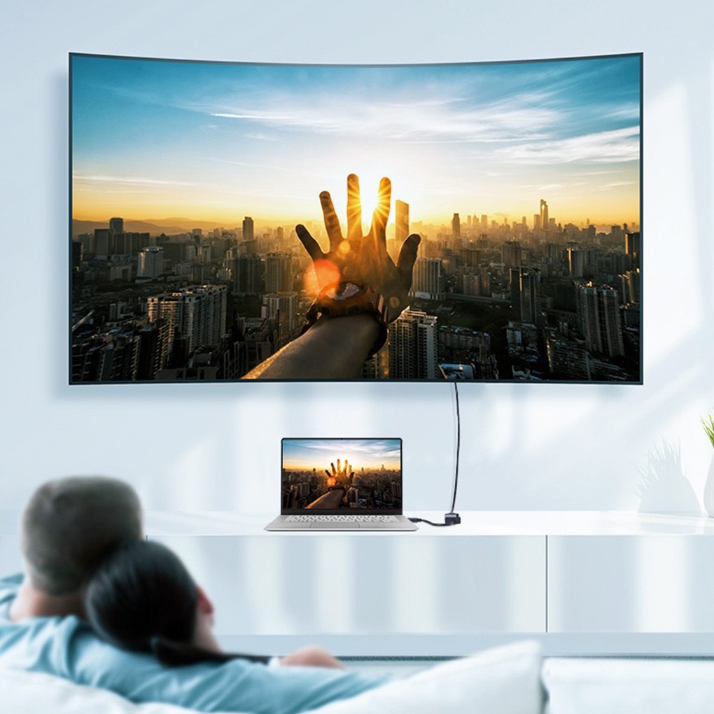 Bộ chuyển đổi tín hiệu Video 1080P đầu nối DVD HDMI-tương thích với đầu VGA âm thanh máy tính máy chiếu