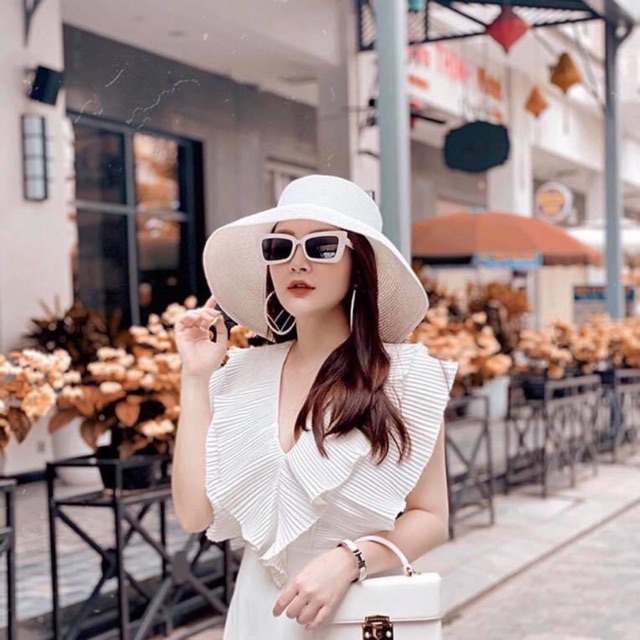 ❤️KÍNH NỮ HOT TREND MÀU TRẮNG THỜI TRANG MẮT MÈO 2020 B431❤️