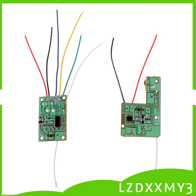 RC Bảng Mạch Truyền Nhận Tín Hiệu Điều Khiển Từ Xa 4ch 27mhz Cho Xe Hơi / Xe Tải