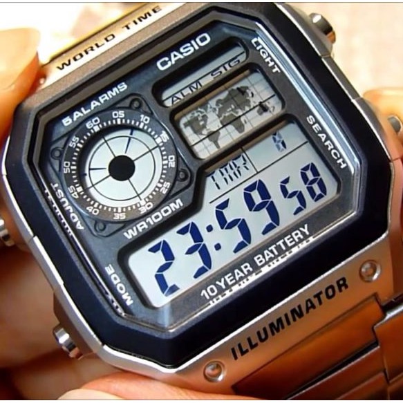 Đồng Hồ Nam Casio AE-1200WHD-1AVDF