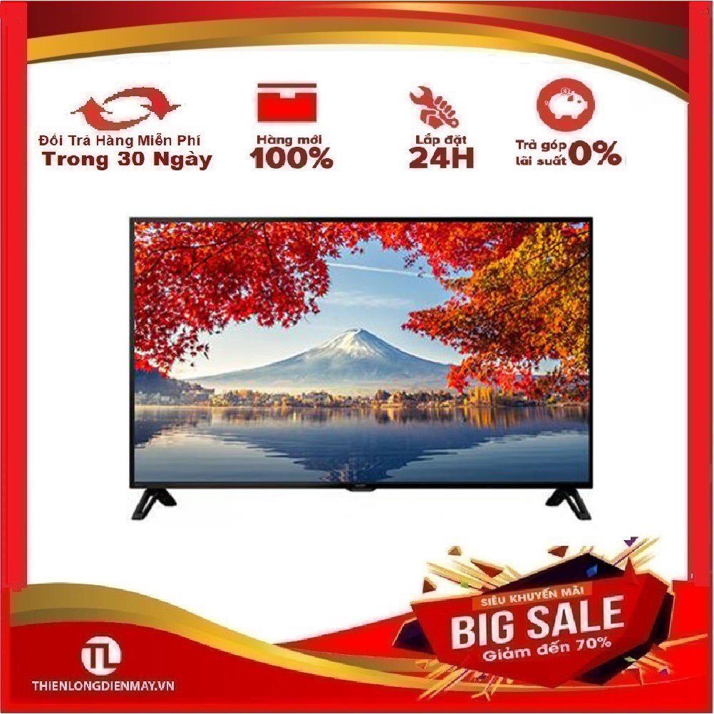 MIỄN PHÍ GIAO HÀNG - Android Tivi Sharp 4K 65 Inch 4T-C65CK1X