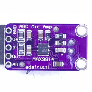 Module cảm biến âm thanh AGC MAX9814 - D5