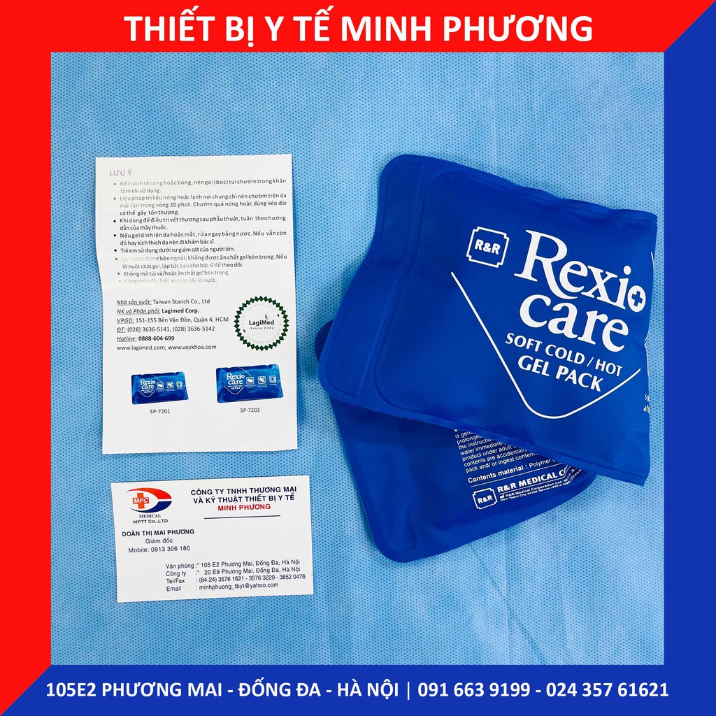Túi chườm dạng gel nóng, lạnh đa năng cao cấp REXICARE