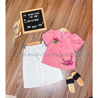 Set bộ bà ba bé gái