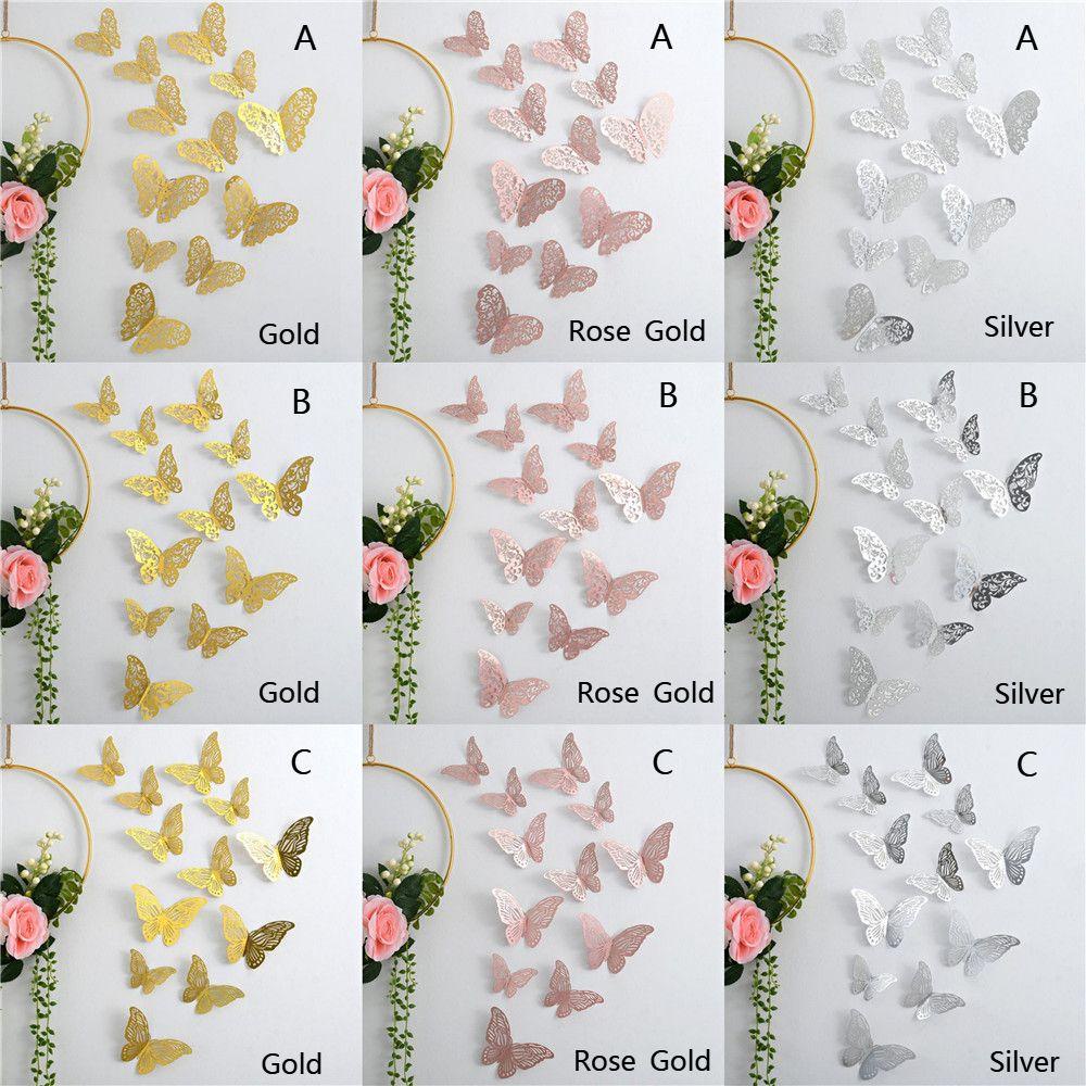 CONOPERY Miếng Dán Tường Tự Dính Thiết Kế Đục Lỗ Độc Đáo Trang Trí Phòng Khách / Phòng Ngủ