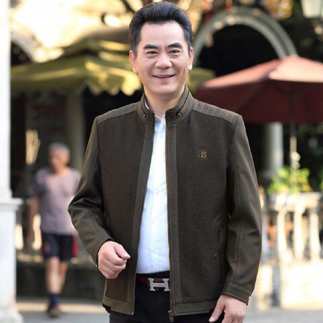 Áo khoác trung niên thiết kế tinh tế và sang trọng Hàng QCCC