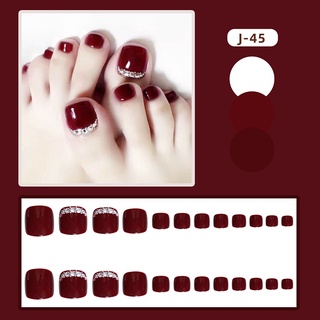 Miếng Dán Trang Trí Móng Chân Nina J-45