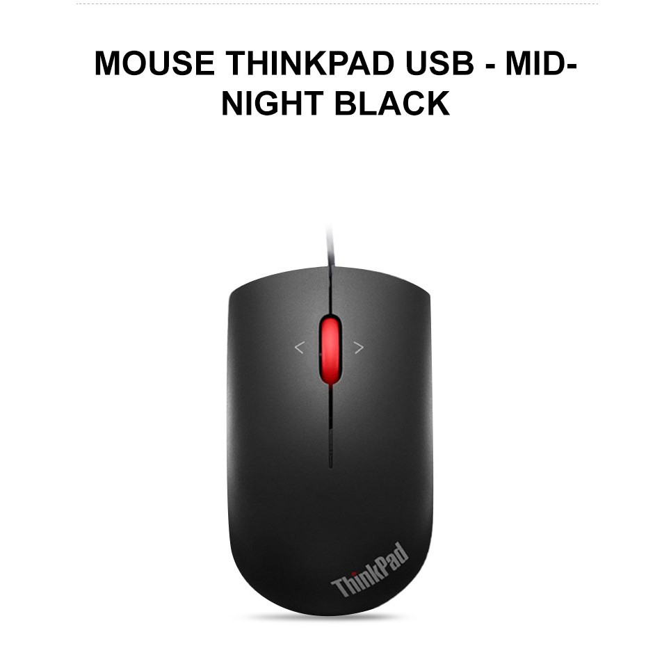 CHUỘT MÁY TÍNH LENOVO THINKPAD USB - MIDNIGHT BLACK