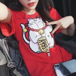 ÁO MÈO THẦN TÀI.
