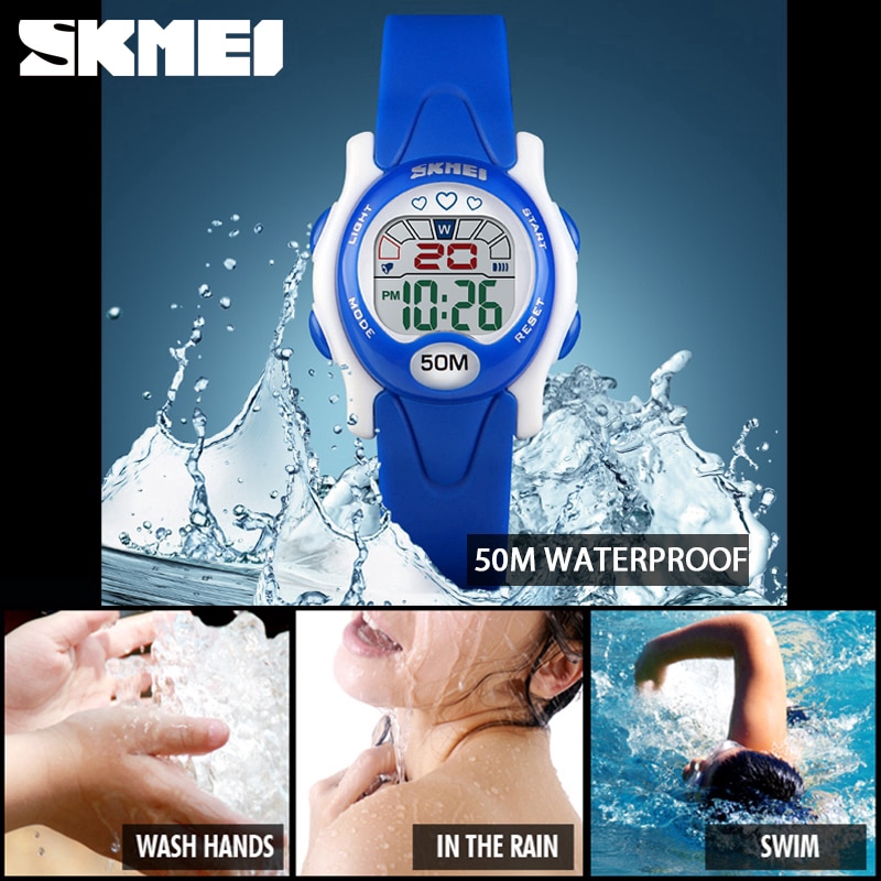 Đồng Hồ Thể Thao Điện Tử Đa Năng Chống Thấm Nước Cho Bé | BigBuy360 - bigbuy360.vn