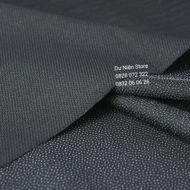 1m Mex Xoa, Mex Lụa 50D Khổ 1.6 Trắng Đen.