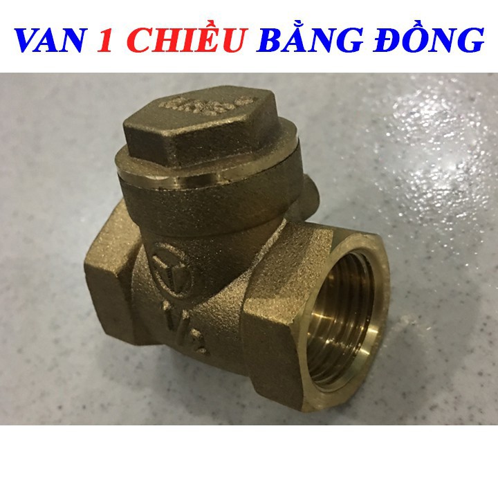 Combo 2 Van 1 Chiều Bình Nước Nóng Bằng Đồng Đời Mới