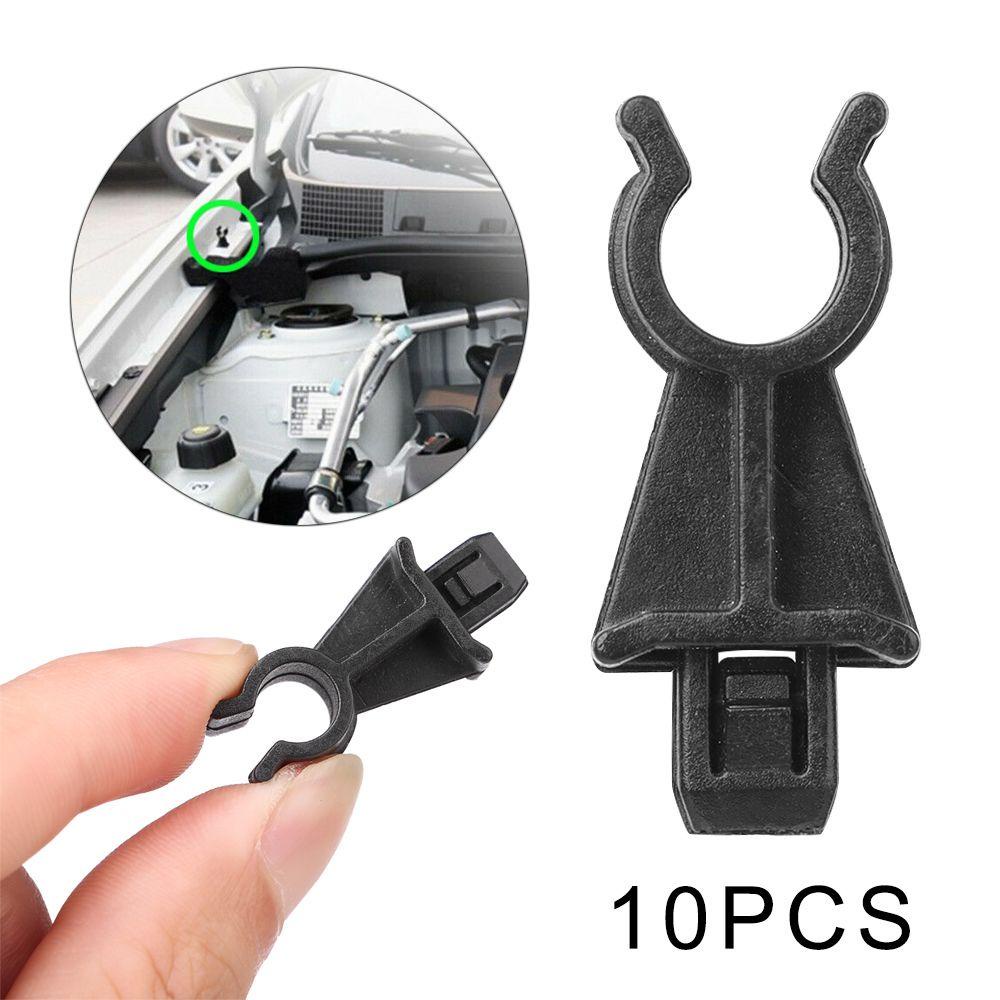 MAYSHOW Set 10 Kẹp Hỗ Trợ Nắp Ca Pô Xe Hơi Nissan Qashqai Pathfinder Navara