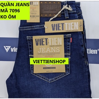 (7096 JR) QUẦN JEANS VIỆT TIẾN FORM THOẢI MÁI, RỘNG RÃI REGULAR