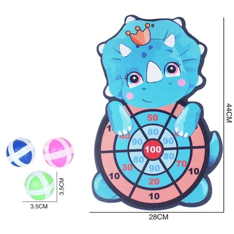 Bảng phi tiêu banh gai bóng dính Noel Giáng Sinh con vật