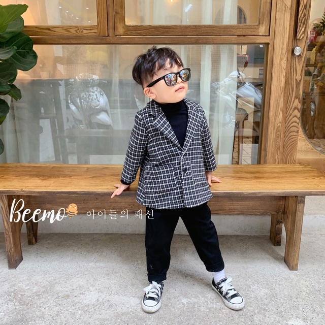 Set vest cho bé trai