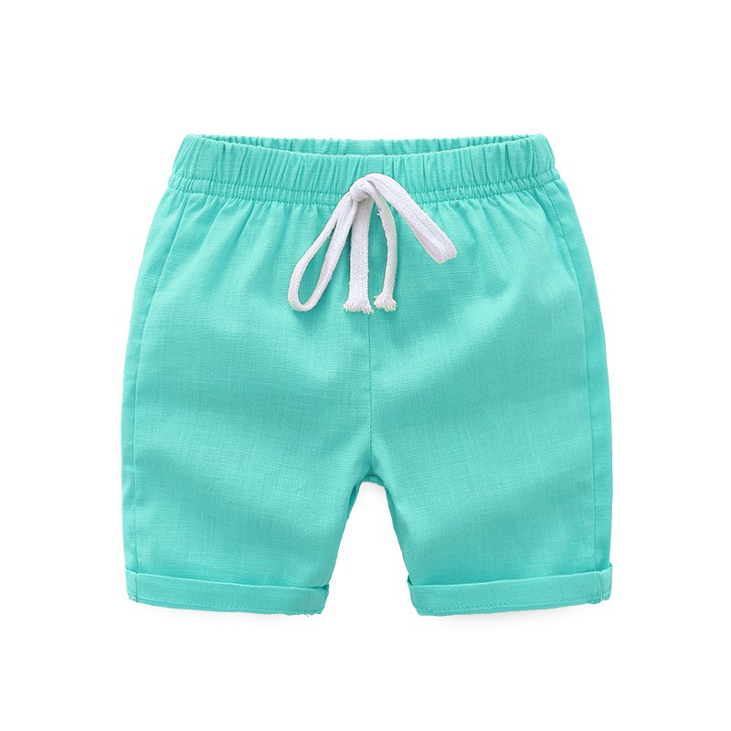 Quần short bé trai WELLKIDS quần đùi cho bé chất cotton tre