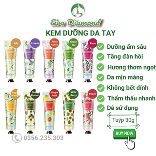 Kem dưỡng da tay Maycreate mềm mịn nội địa Trung hương hoa quả 30g - Eva Diamond