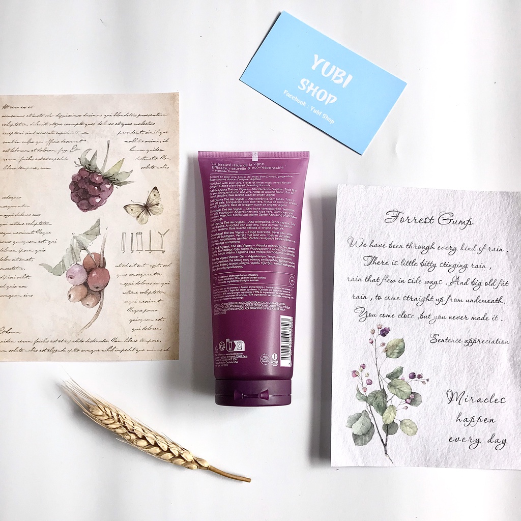 Sữa tắm CAUDALIE Gel Douch hương thân nho chính hãng Pháp - YUBI SHOP