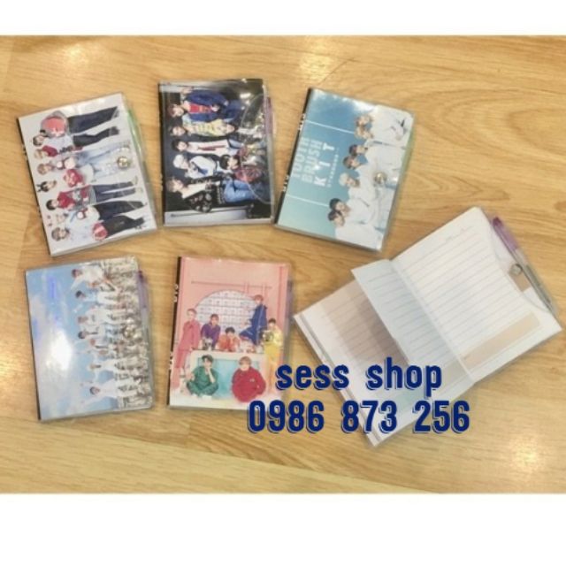 Combo 2 Sổ bút kpop 52k