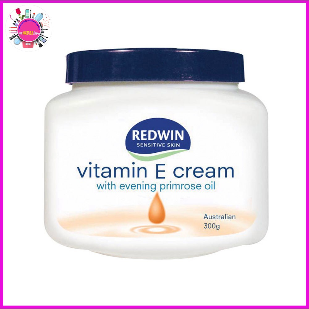 Kem dưỡng redwin vitamin e làm mềm mịn & cấp ẩm cho da mặt và body 300g & 400ml - Úc