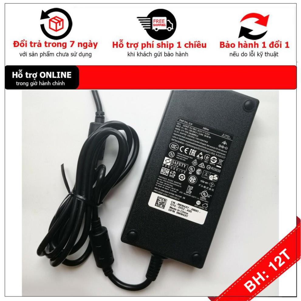 [BH12TH] . ⚡️[Sạc zin]Sạc Laptop Dell 19.5V 9.23A 180W Zin . có đèn báo ZIN