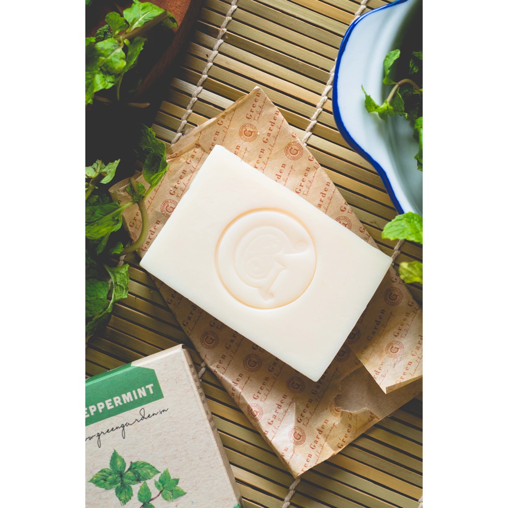 Xà phòng handmade Bạc Hà từ Green Garden