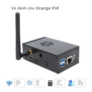 Vỏ kim loại cho Orange Pi 4 (không dùng được cho Pi 4B)