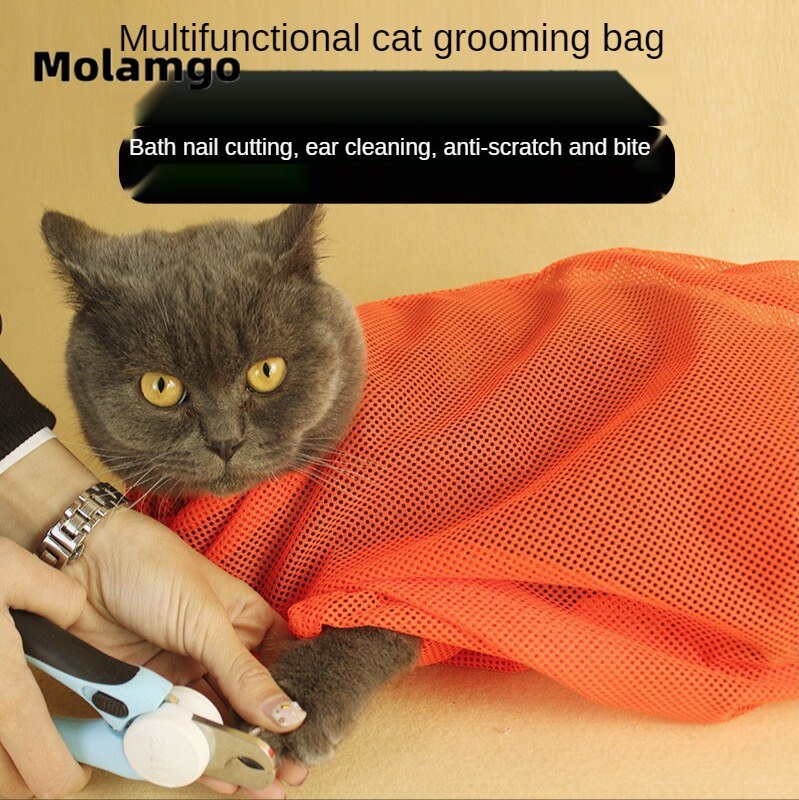 Túi Giữ Thú Cưng Khi Tắm, Vệ Sinh Móng