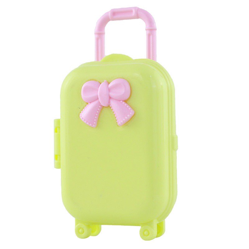 Vali nhựa Mini ,phụ kiện búp bê BJD, barbie