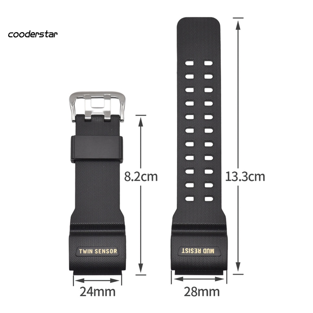 Dây đồng hồ đeo tay chống mồ hôi thân thiện với môi trường 28mm cho nam