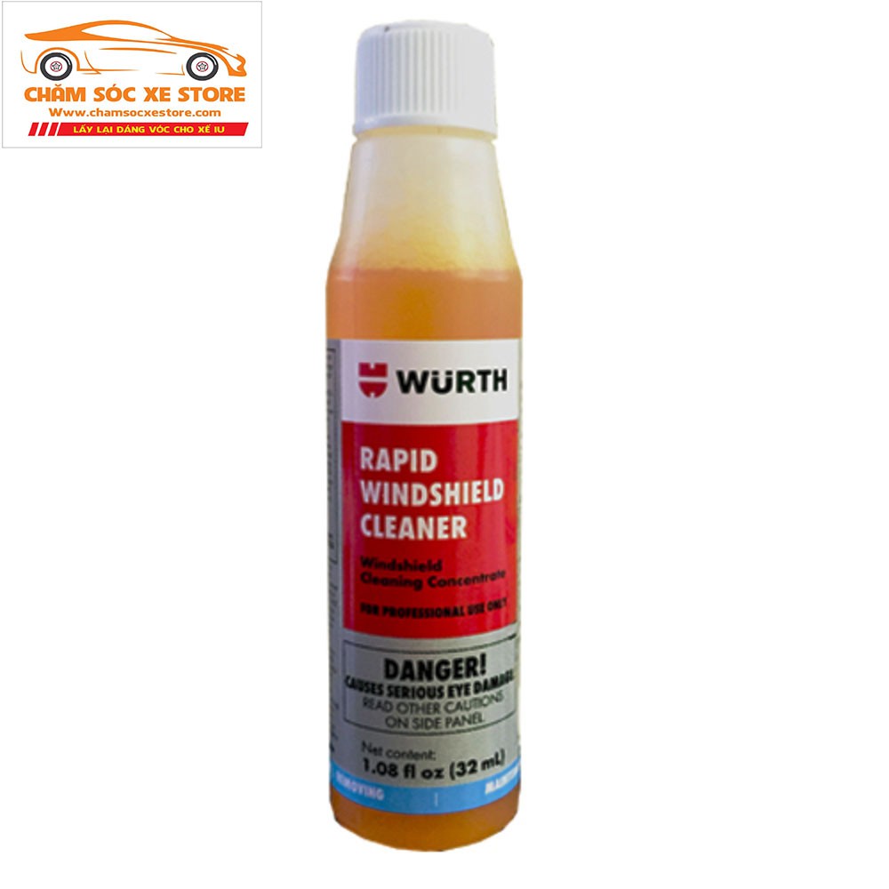 Nước rửa kính ô tô WURTH RAPID WINDSCREEN CLEANER