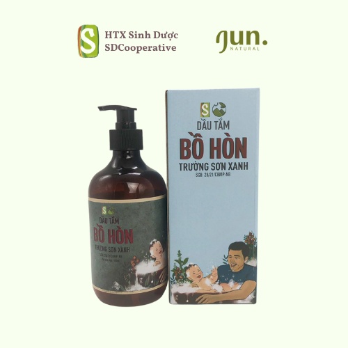 Dầu tắm Bồ hòn - Trường Sơn Xanh 500ml