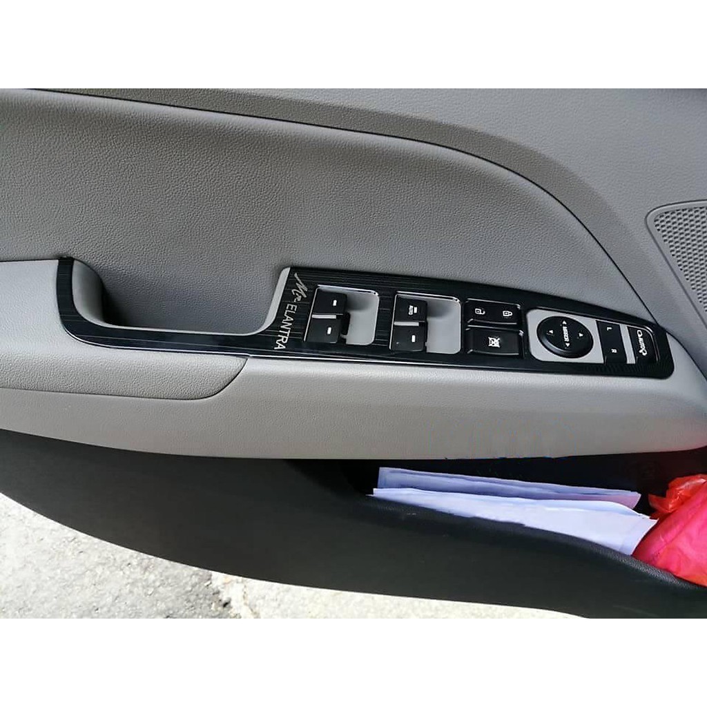 Bộ ốp nội thất Titan xe Hyundai Elantra 2019+ (9 chi tiết)