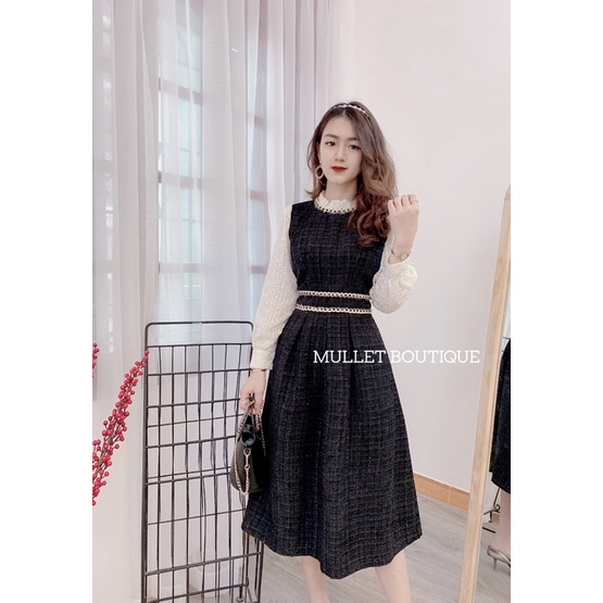 Váy dạ viền xích cao cấp madebyMullet