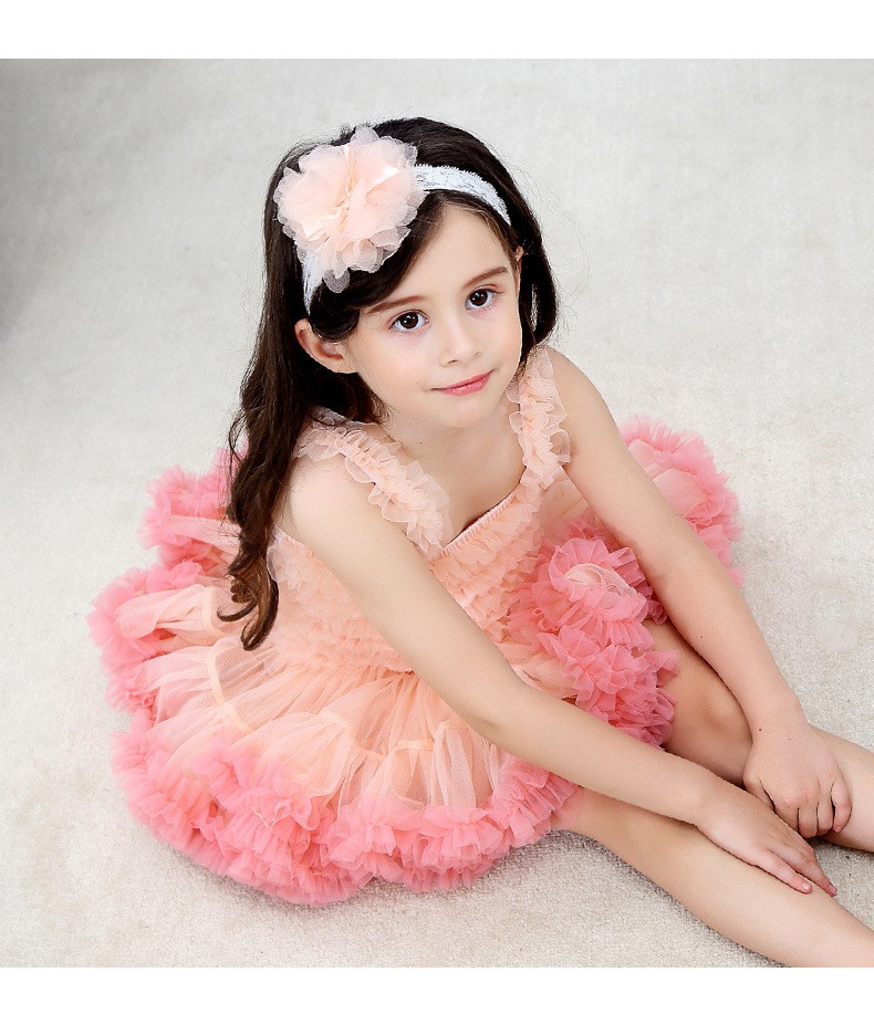 Đầm xòe công chúa mùa hè cho bé gái