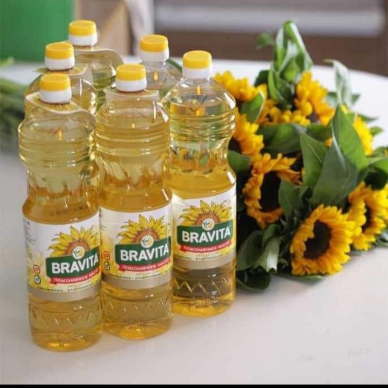 Dầu hướng dương NGA 100% BRAVITA - Người bạn đến từ nước NGA .Hoàn toàn từ thiên nhiên.