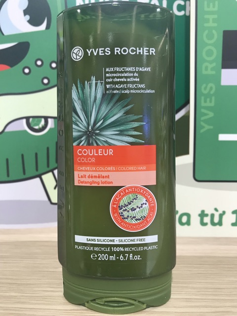 CHĂM SÓC TÓC nhuộm COLOR dầu gội, dầu xả, mặt nạ yves rocher