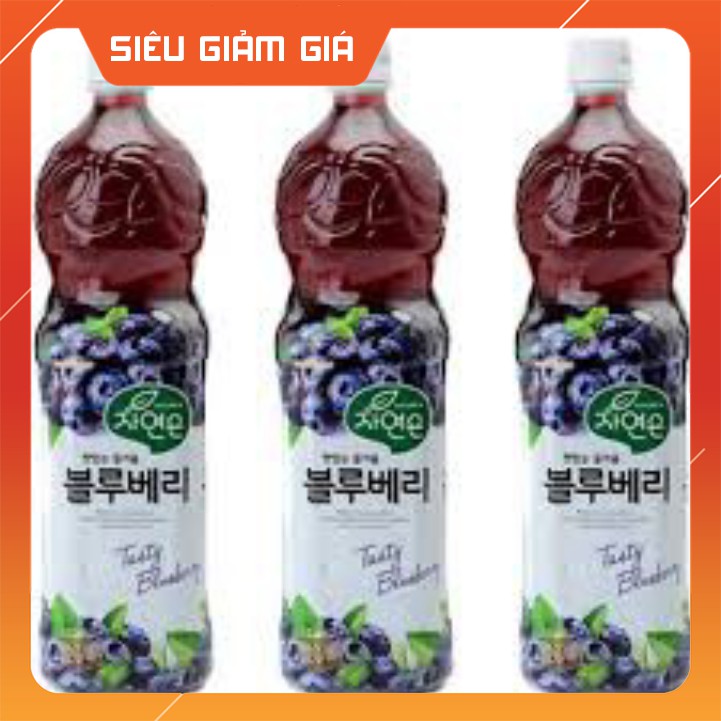 * Nước uống việt quất Woongjin 1.5L * - LuongHuongToanShop