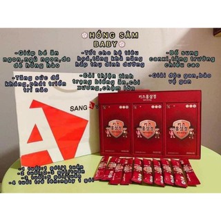 (Bán sỉ) Hồng sâm trẻ em SANGA Hàn quốc
