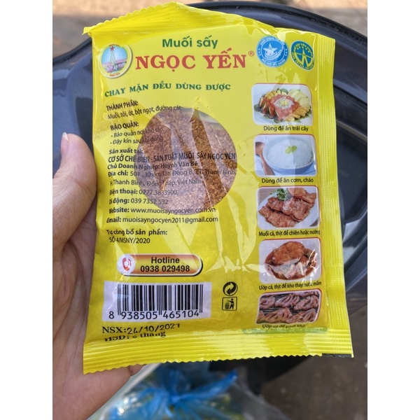 [Freeship] Muối sấy chấm hoa quả Ngọc Yến date mới