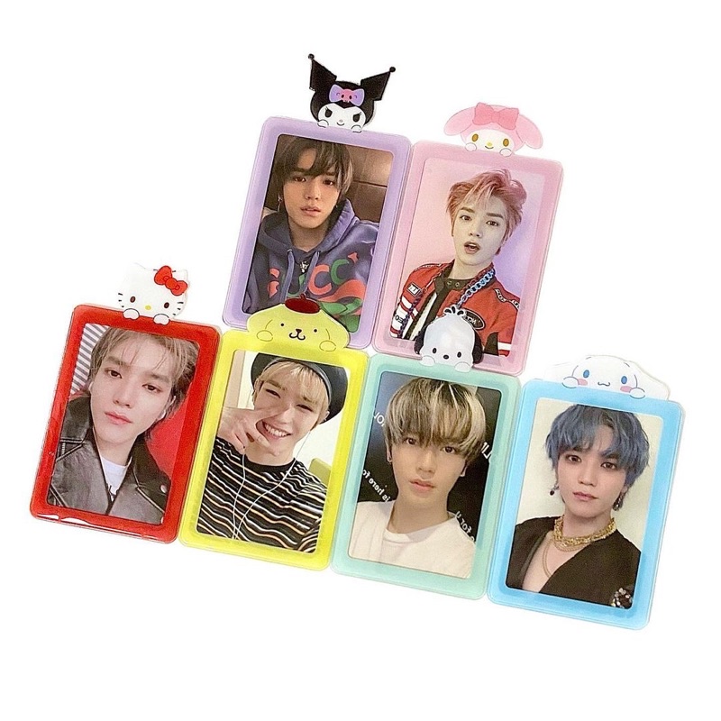 CARD HOLDER FRAME COVER SANRIO HÀN QUỐC KHUNG ĐỰNG THẺ ẢNH THẦN TƯỢNG