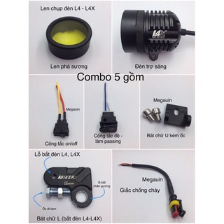ĐÈN TRỢ SÁNG L9X CREE_ BẢO HÀNH 6 THÁNG
